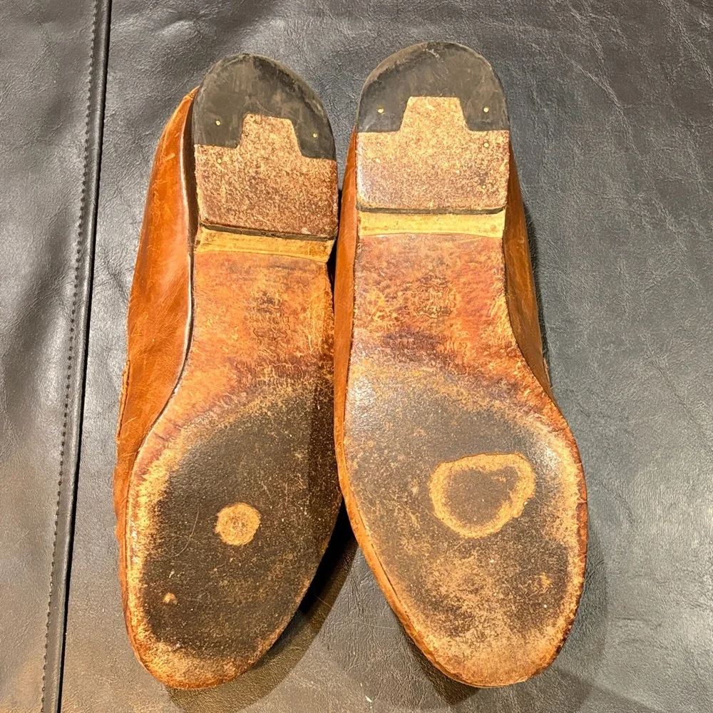 Johnston & Murphy Tan Leather Tassel Loafers - Picture 2 of 5